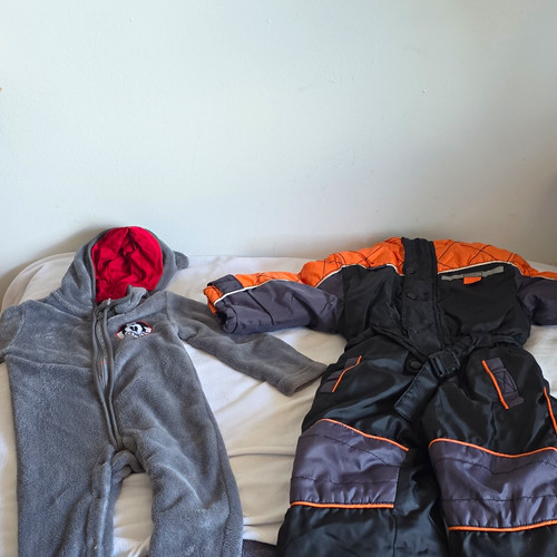 Kinder schneeanzug overall - 2x, schneeanzug/overall